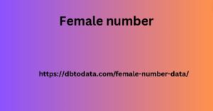 Female number