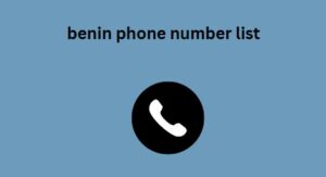 benin phone number list