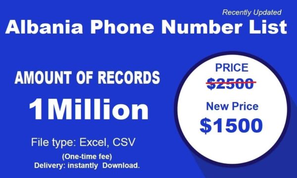 500K Test  Albania Phone List