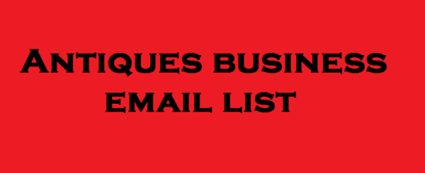 Antiques business Business Email Database