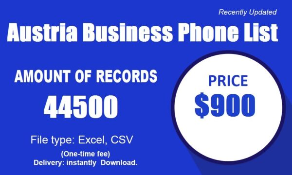 Austria Business Phone List