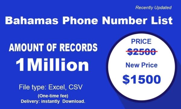 500K Test  Bahamas Phone List