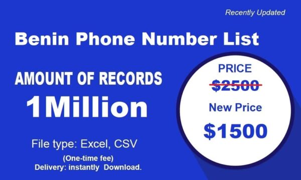 500K Test  Benin Phone List