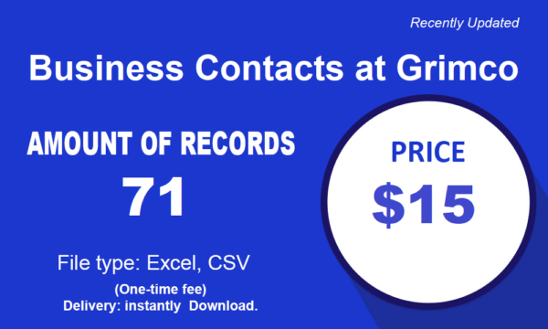 Business Contacts at Grimco