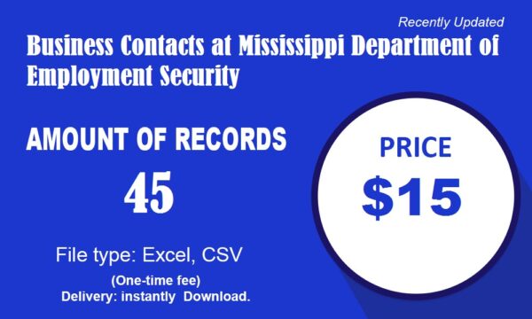 Business Contacts at Mississippi Department of Employment Security