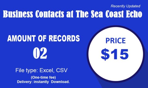 Business Contacts at The Sea Coast Echo