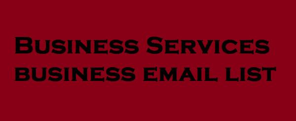 Business Services business Business Email Database