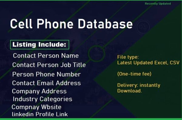 Cell Phone Database