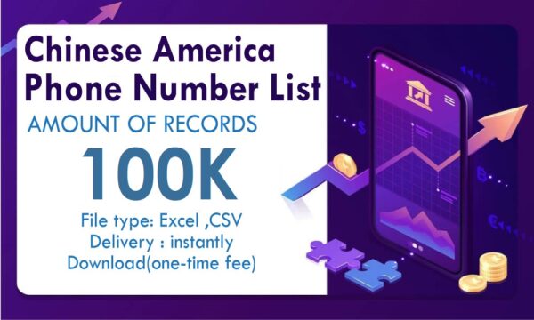 Chinese American Phone List Trail order