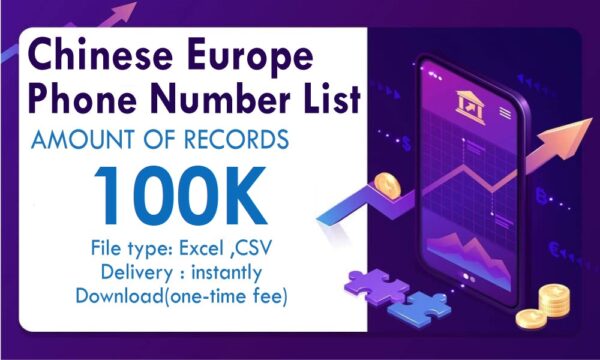 Chinese Europe Phone List Trail Order