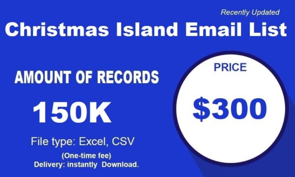 Christmas-Island Business Email Database