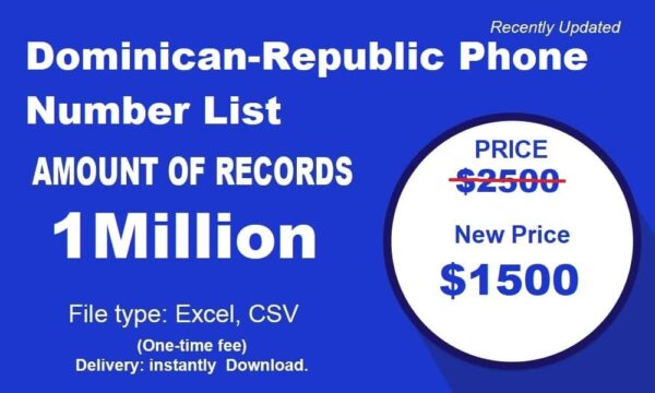 500K Test  Dominican-Republic Phone List