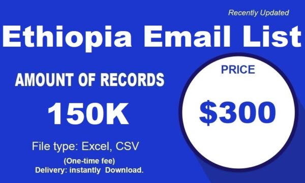 Ethiopia Consumer Business Email Database