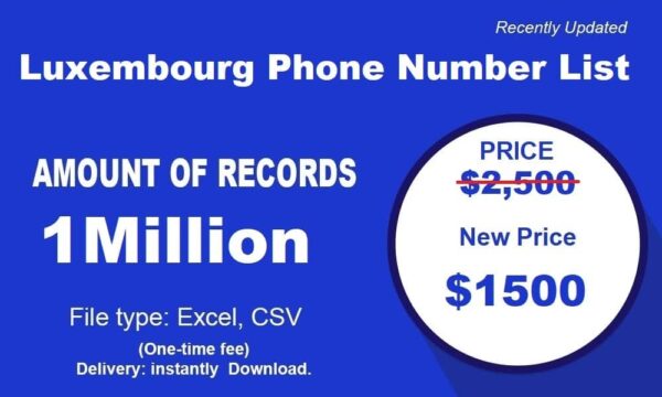 500K Test  Luxembourg Phone List