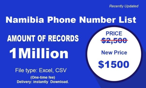 500K Test  Namibia Phone List