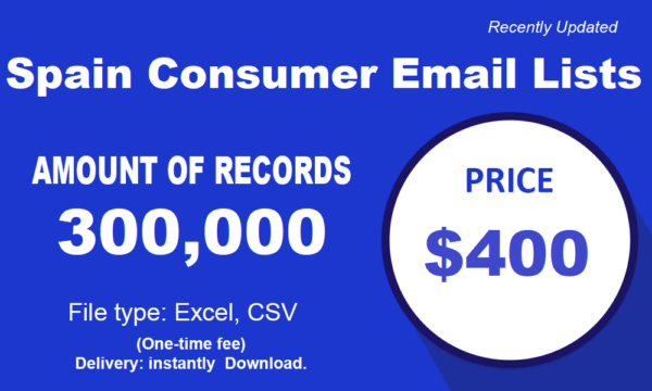 Spain Consumer Business Email Databases