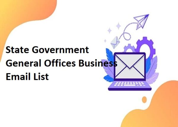 State Government-General Offices Business Business Email Database