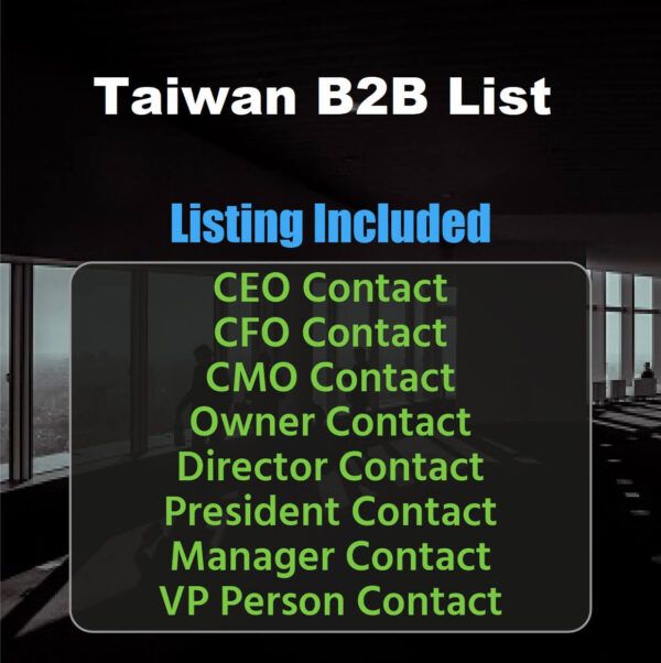 Taiwan B2B List Small