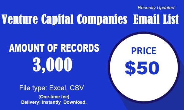 Venture Capital Companies Business Business Email Database