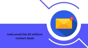 india email list 20 millions contact leads